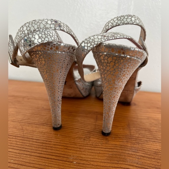 Rare Kate Spade Sparkly Heels with Pink Sole - Picture 3 of 5